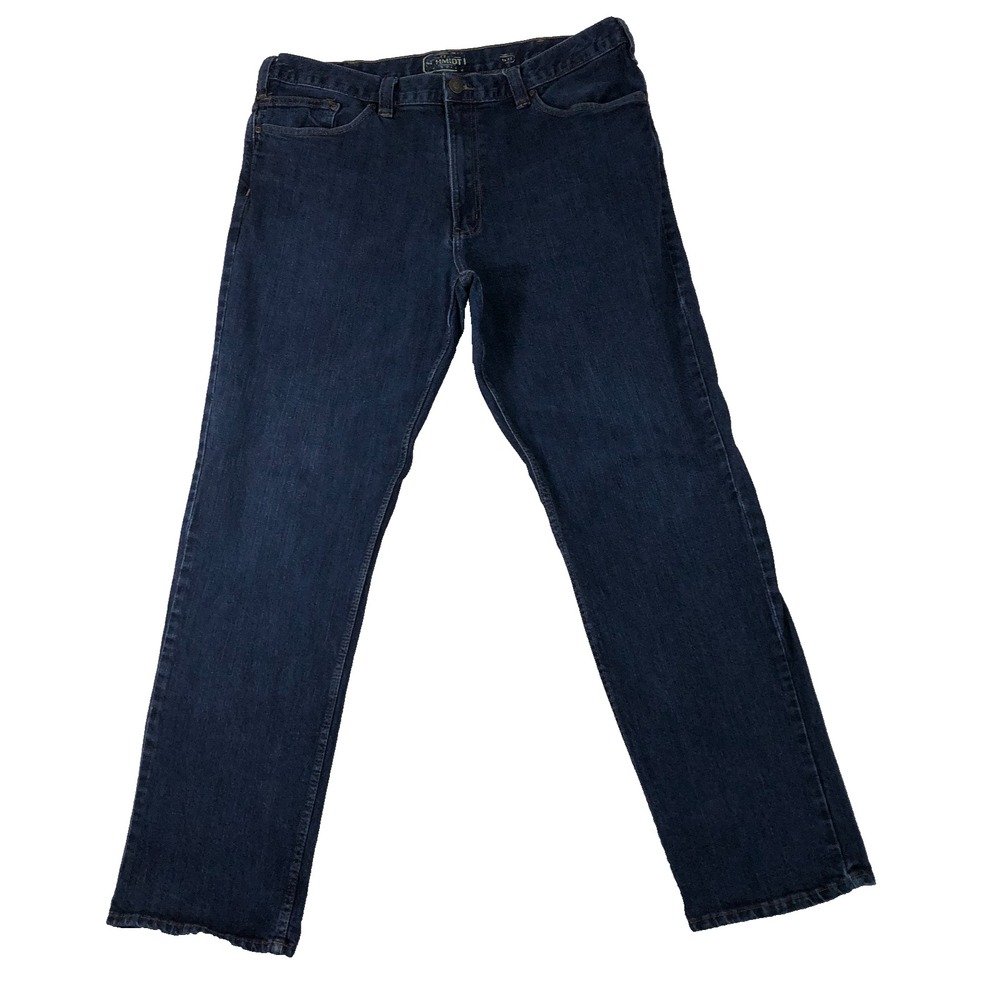 C.E. Schmidt Work Wear Jeans Men's Size 42x34 Denim Blue‎ Straight Leg (40x32)